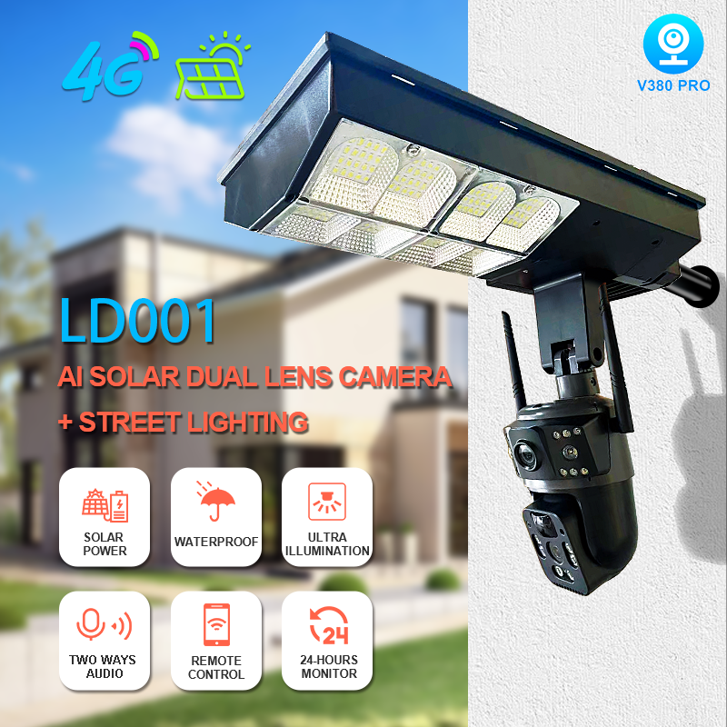 Solar Street Light CCTV Camera