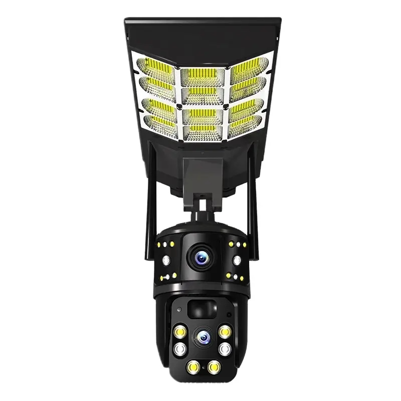  4G Solar camera street light camera 